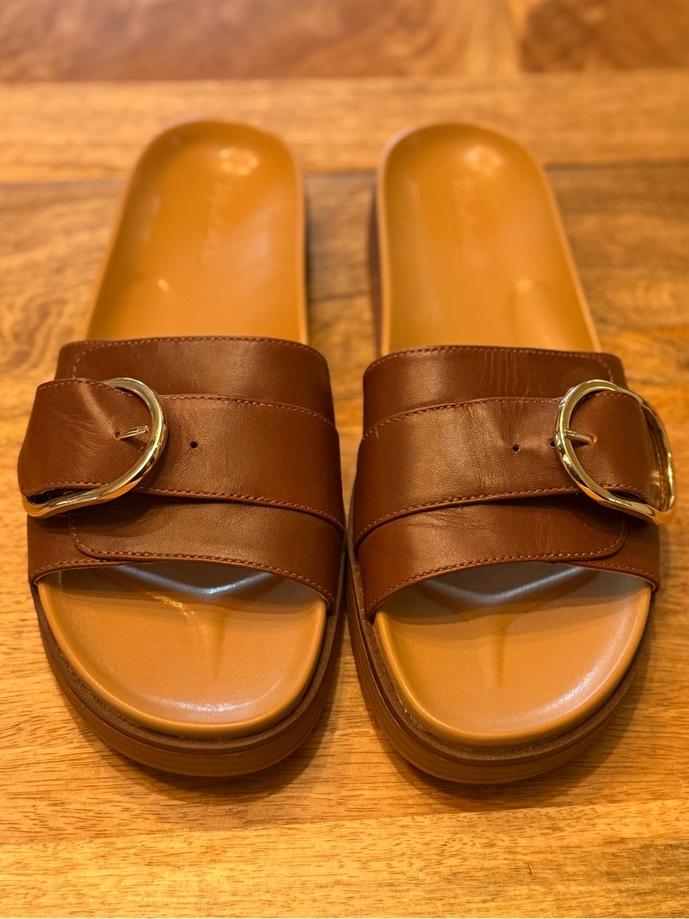 Madewell The Dayna Buckle-Strap Sandals size 10 - Picture 3 of 5